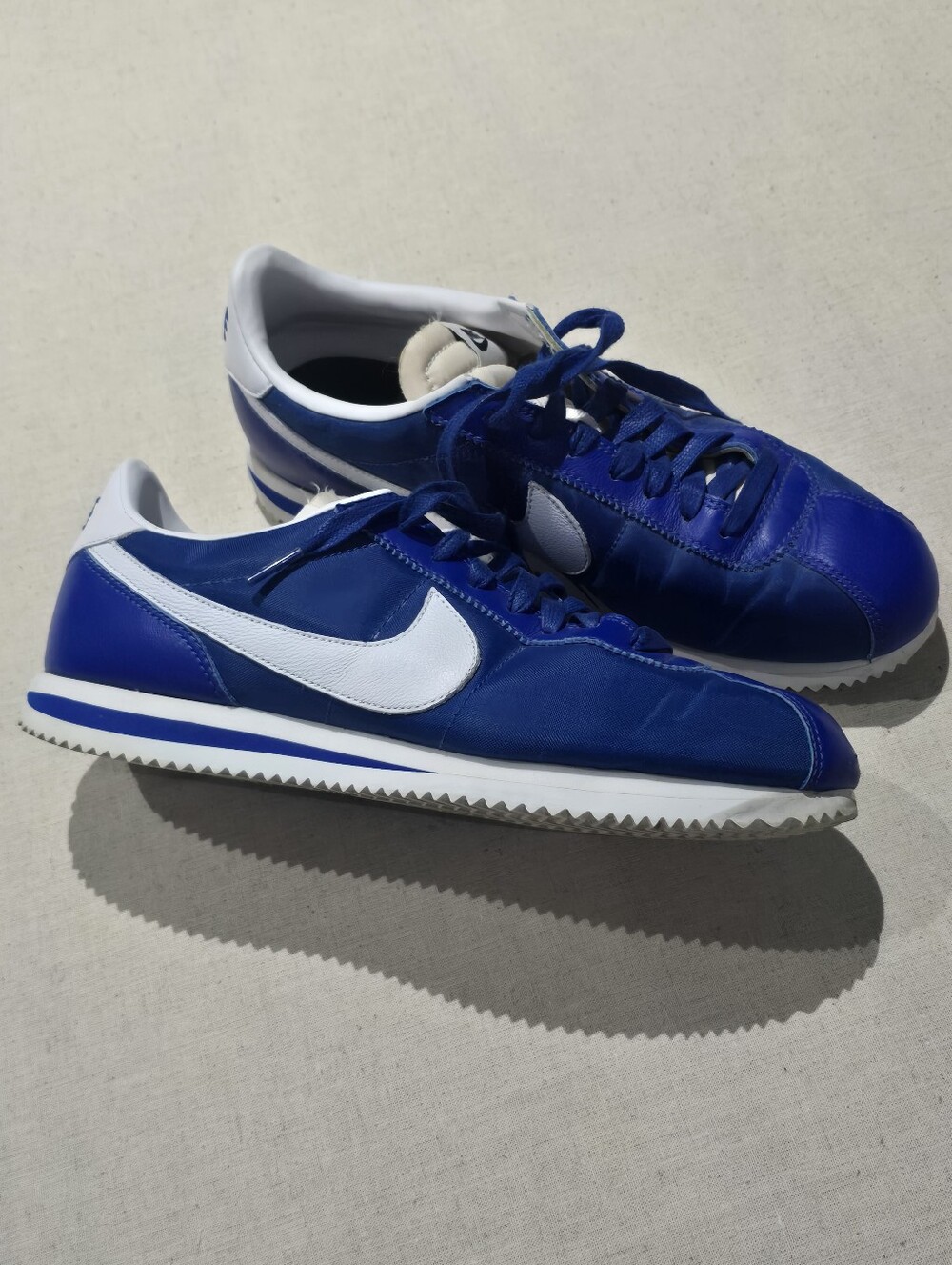 Nike Cortez Blue and White NikeID Shoes Size mens 10
